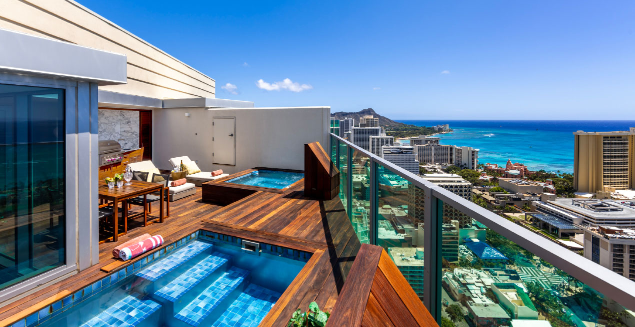 ワイキキ | Ritz-Carlton Residences Waikiki Penthouse #G